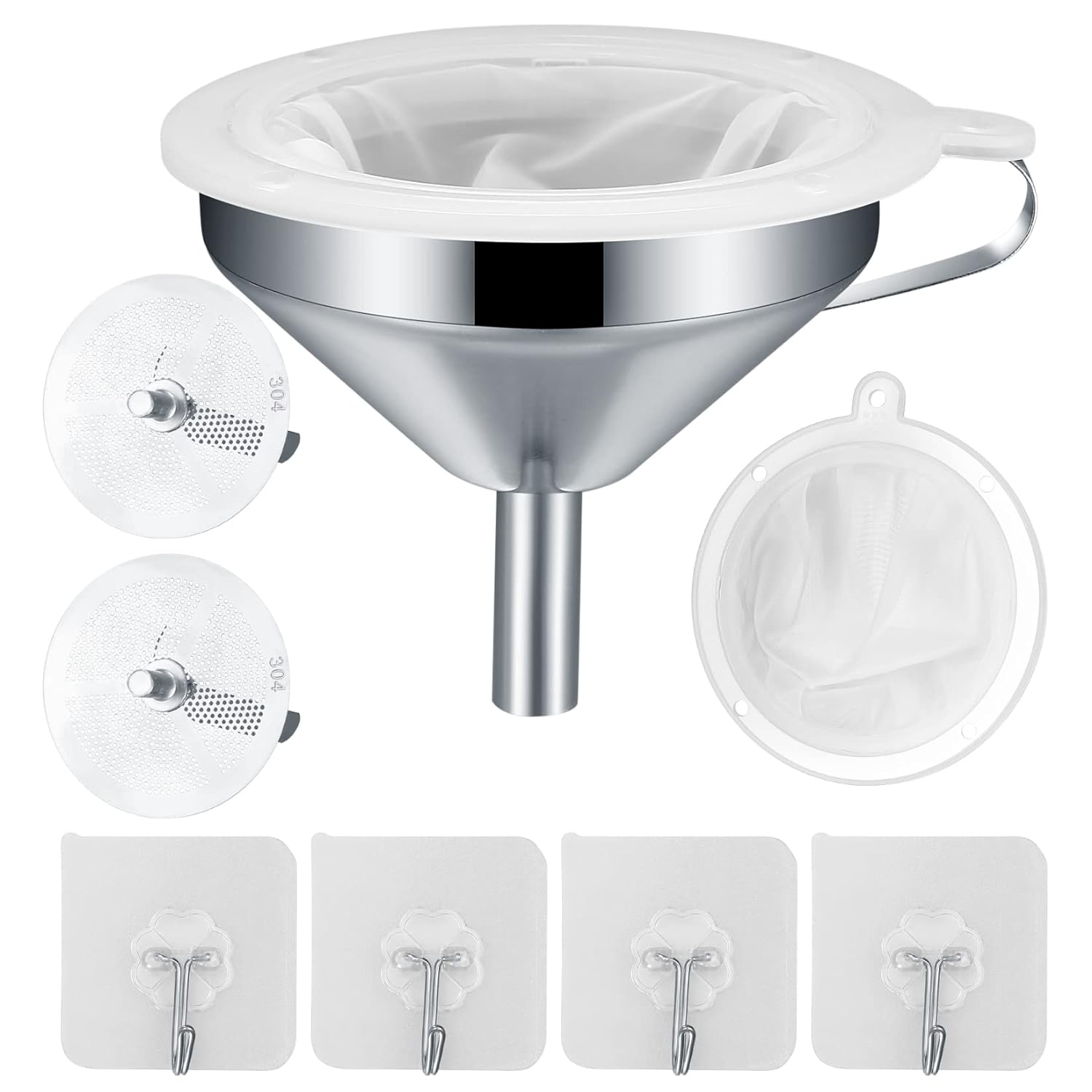 Limited-Time Promo: Stainless Steel Kitchen Funnels on Sale!