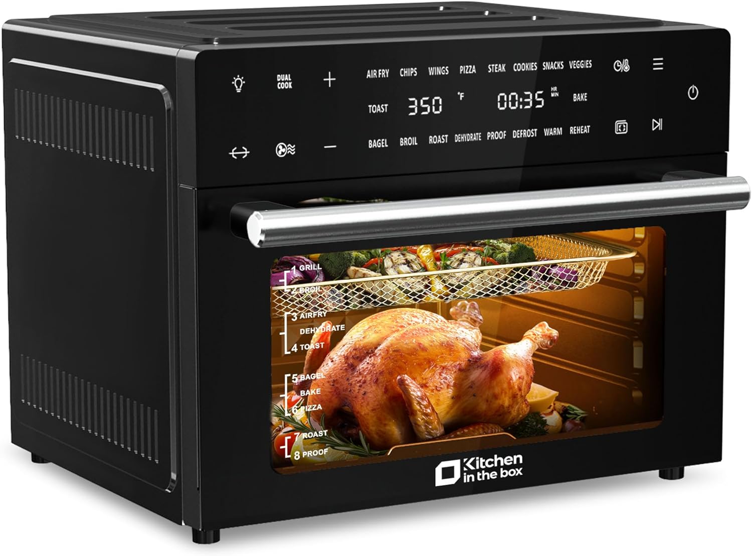 Special Discounts Available! 32 QT Digital Toaster Oven Air Fryer Combo - Shop Now and Save Big