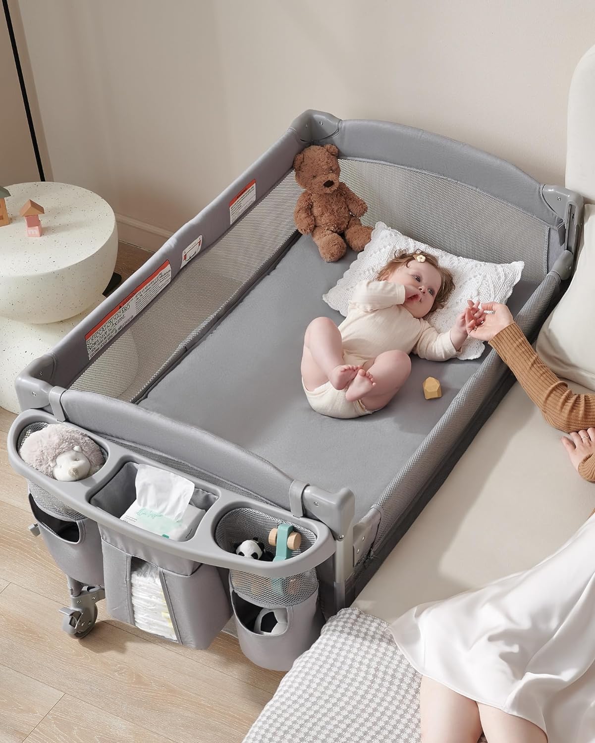 Hottest Amazon Deal Today! AirClub Baby 4 in 1 Bassinet Bedside Sleeper - Limited Stock!