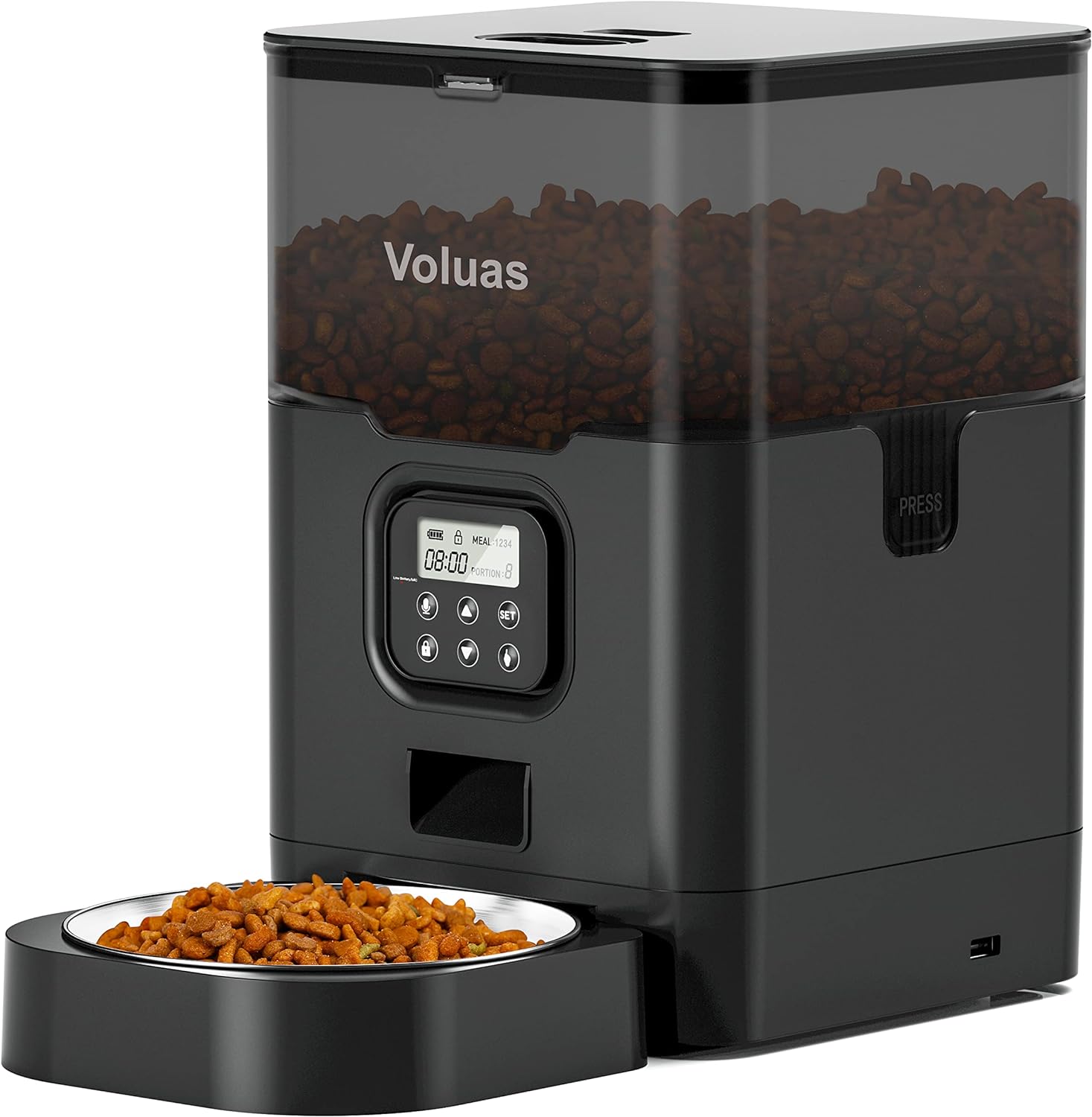 Unlock Savings on VOLUAS Cat Dry Food Dispenser with Timer - Exclusive Promo!