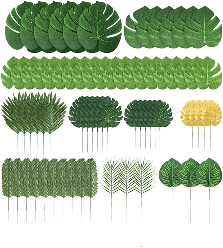 Grab these Exclusive Discounted Artificial Palm Leaves for Your Jungle Theme Party!