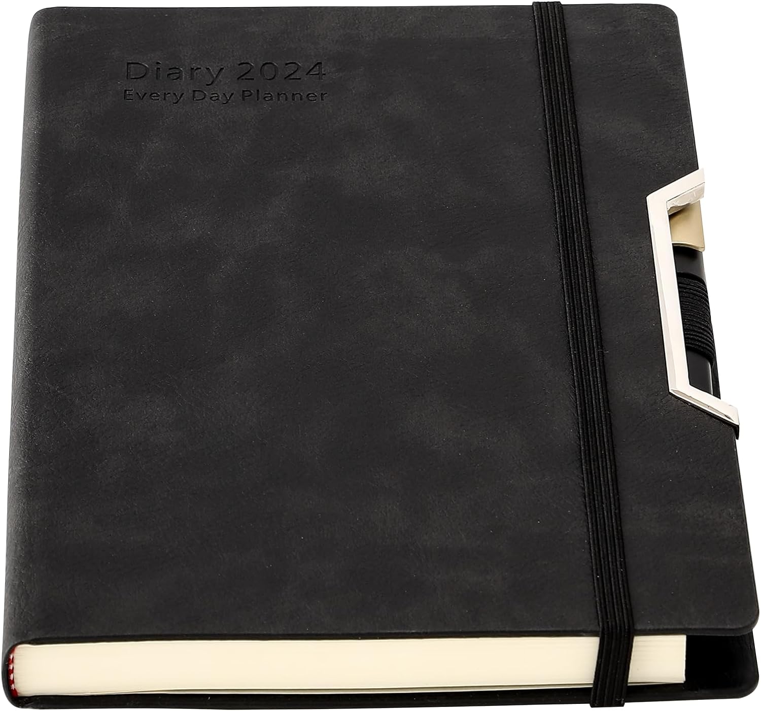 Academic Diary 2024,Diary 2024 Day Per Page, Hardc...
