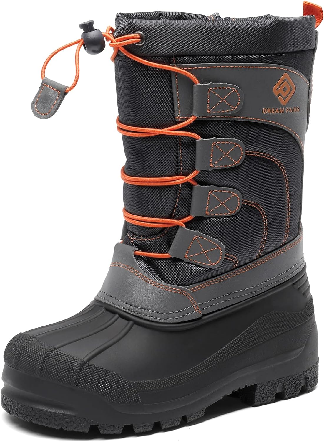 DREAM PAIRS Boys & Girls Knee High Winter Snow Boo...