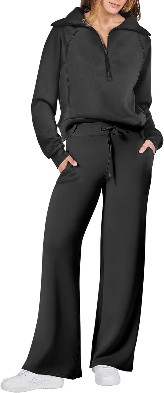 Limited-Time Specials! Shop Now for the Lowest Prices on Prinbara Women 2 Piece Outfits Sweatsuit Set