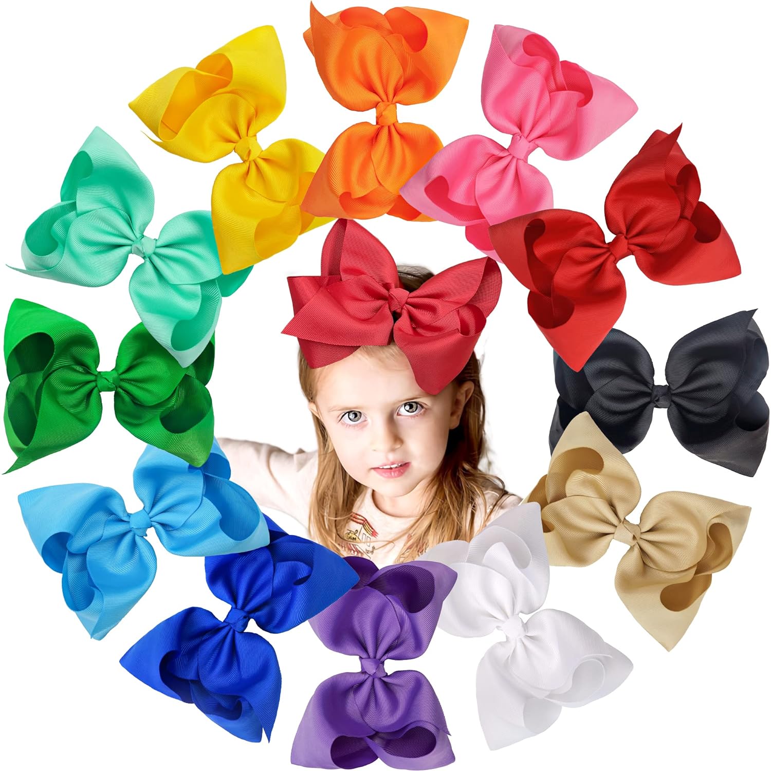 Hottest Amazon Deal Today: CÉLLOT Boutique Teens Girls Big Hair Bows Clips - Limited Stock!