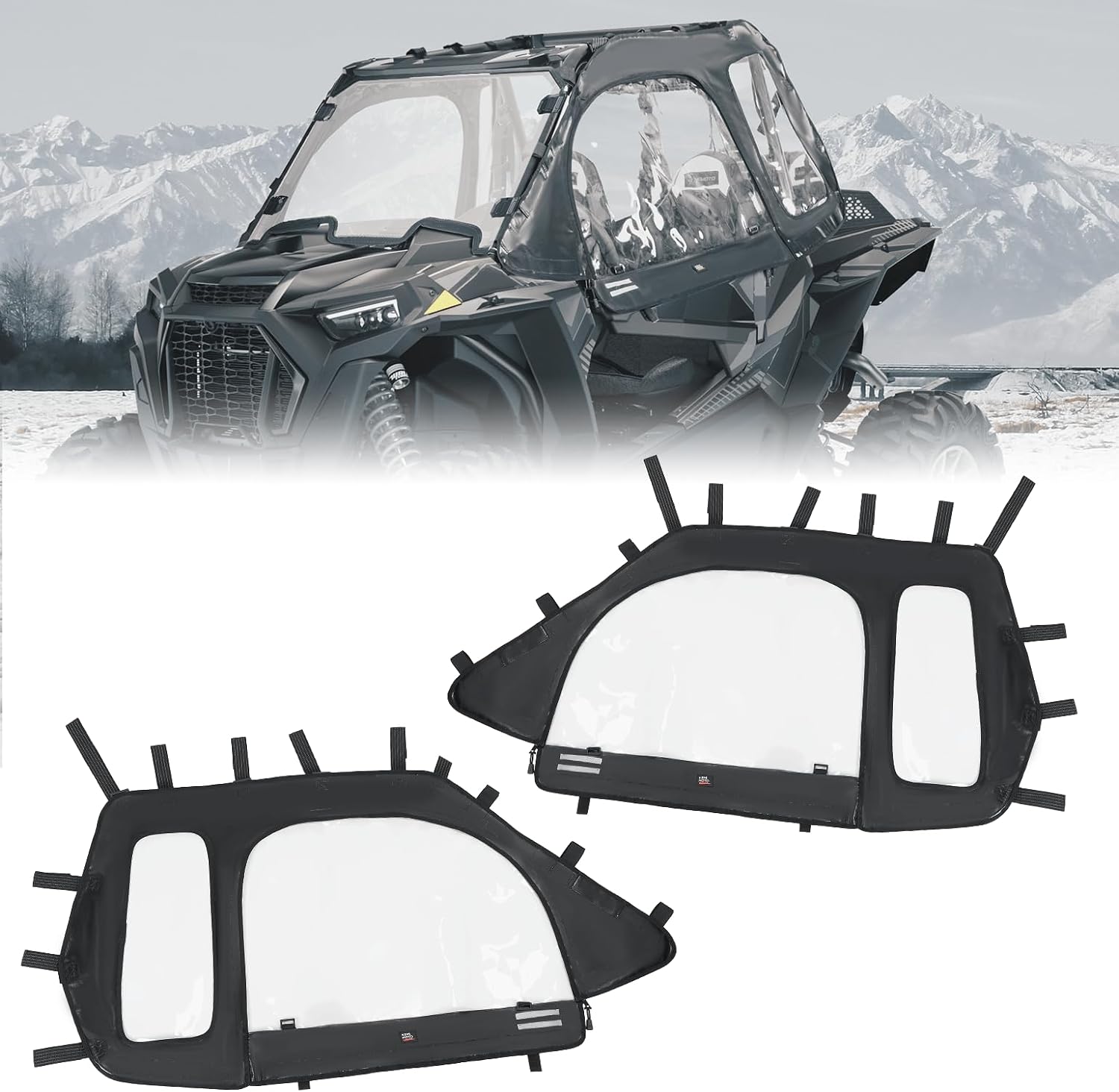 Snag Your Discount! Upgrade Your Polaris RZR with KEMIMOTO Upper Doors - Limited-Time Promo!