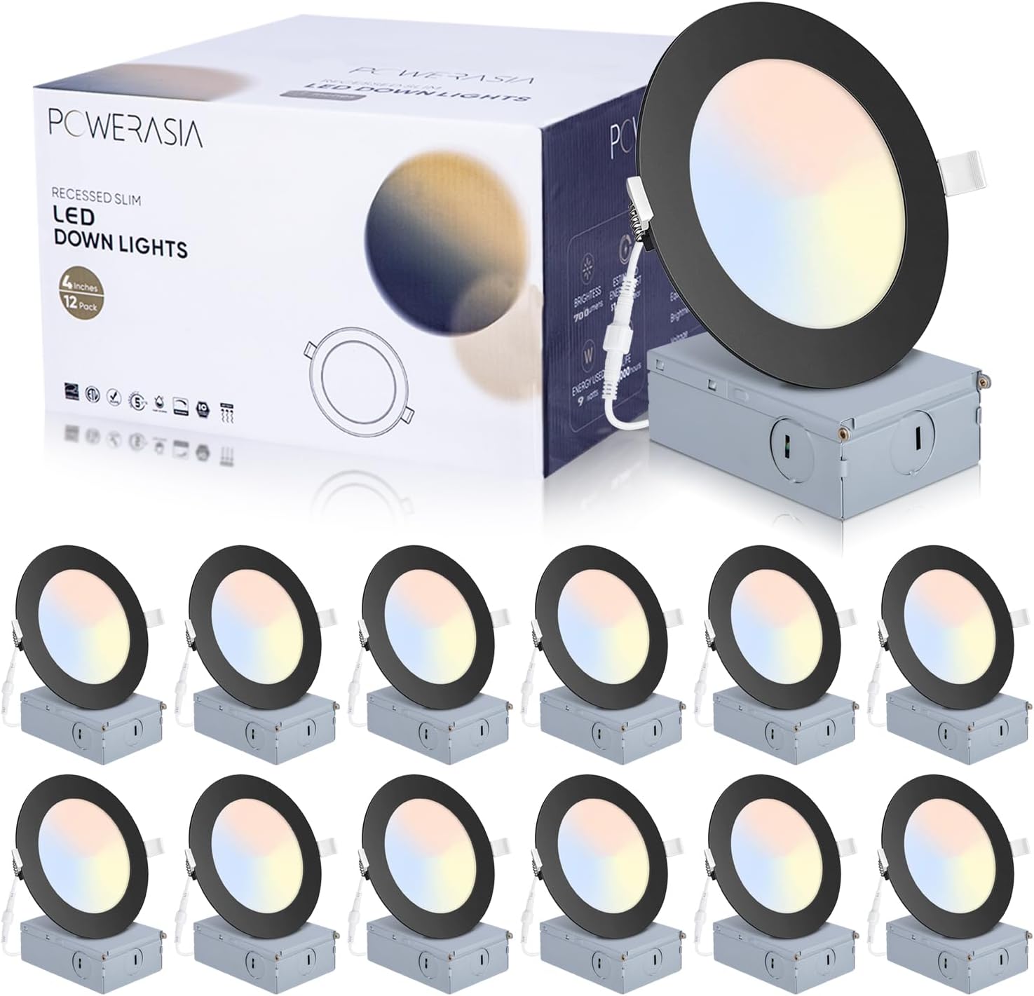 Hurry, Secure Your Deal! 12 Pack Recessed Lighting...