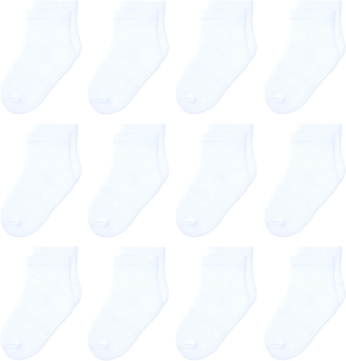 Limited-Time Promo! Save Up to 36% on HYzgb 12 Pack Non Slip Kids Toddler Baby Socks