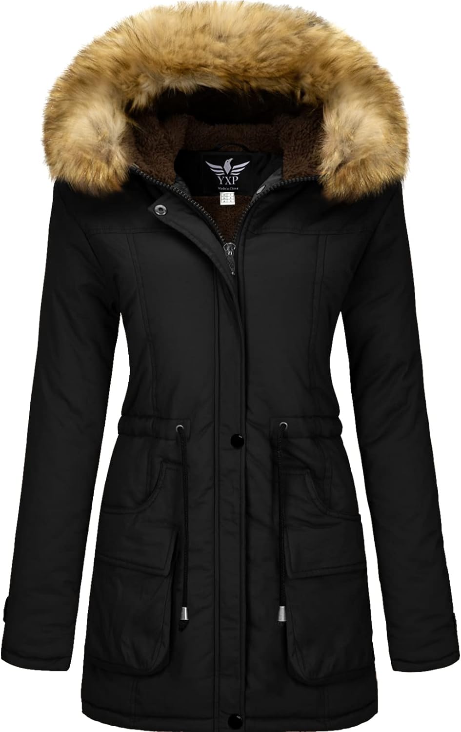 Limited-Time Discounts! Save 39% on YXP Women's Winter Thicken Military Parka Jacket