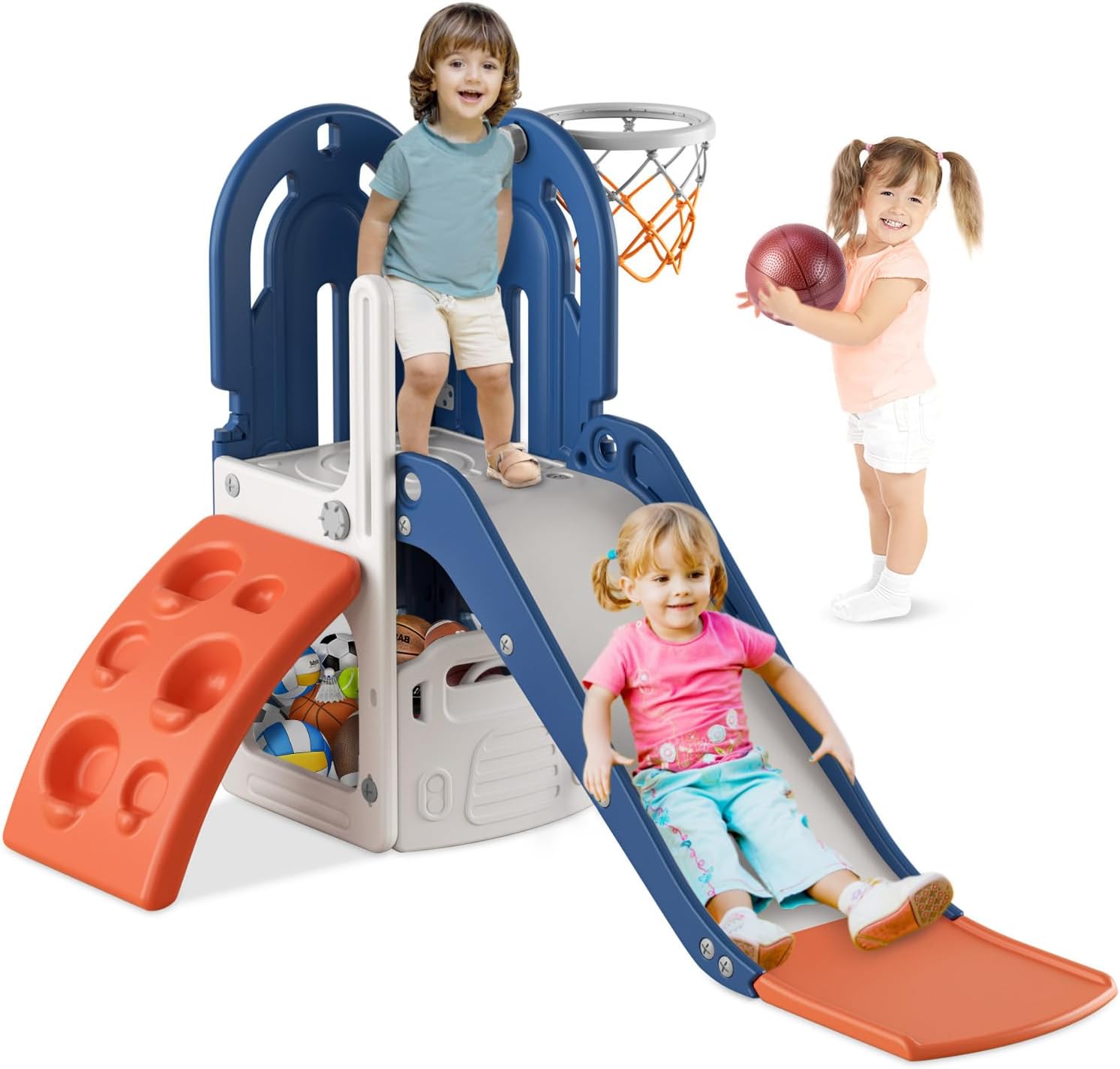 Grab Your Exclusive Discount Now! BIERUM 4 in 1 Toddler Slide - Save 40% Today!