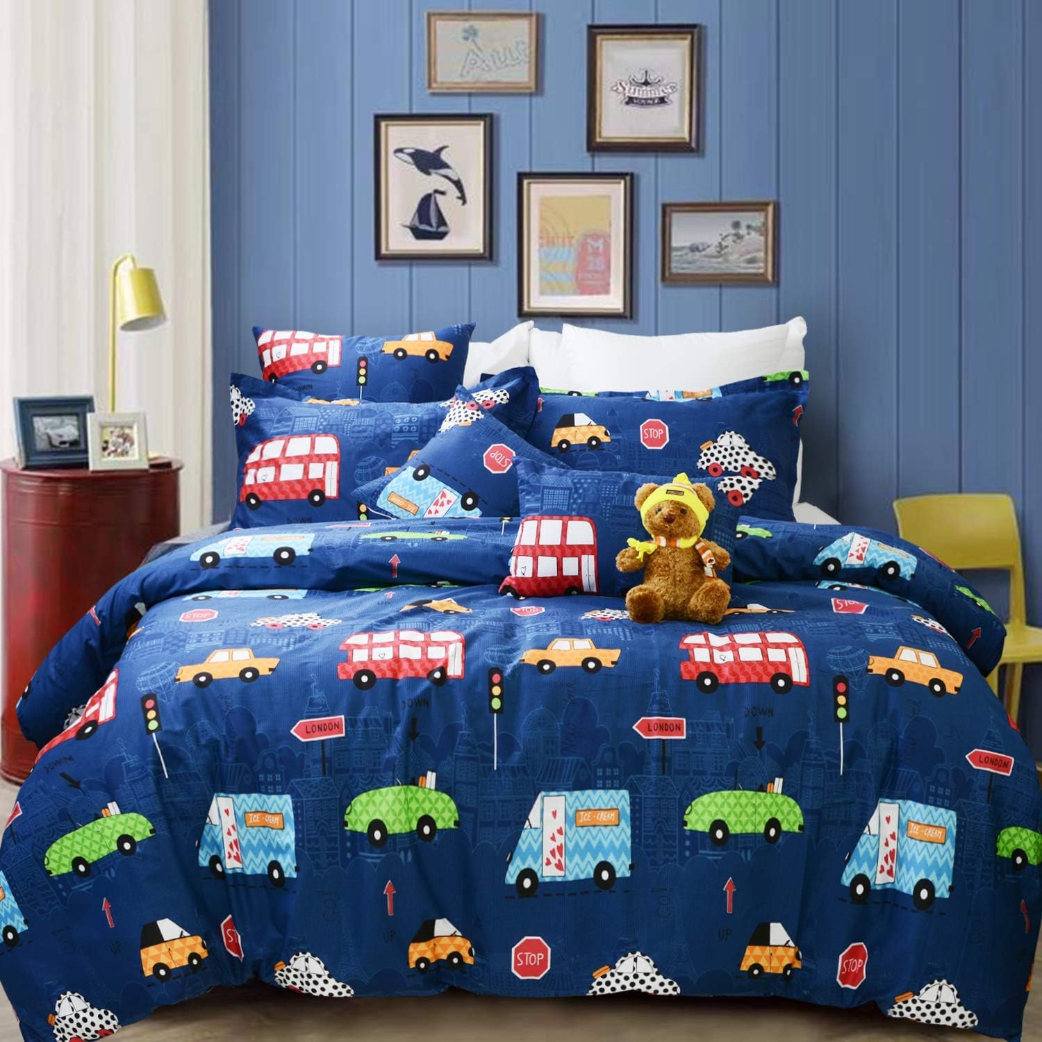 Ends Tonight! Michorinee Boys Double Duvet Cover Set - New Offers to Score