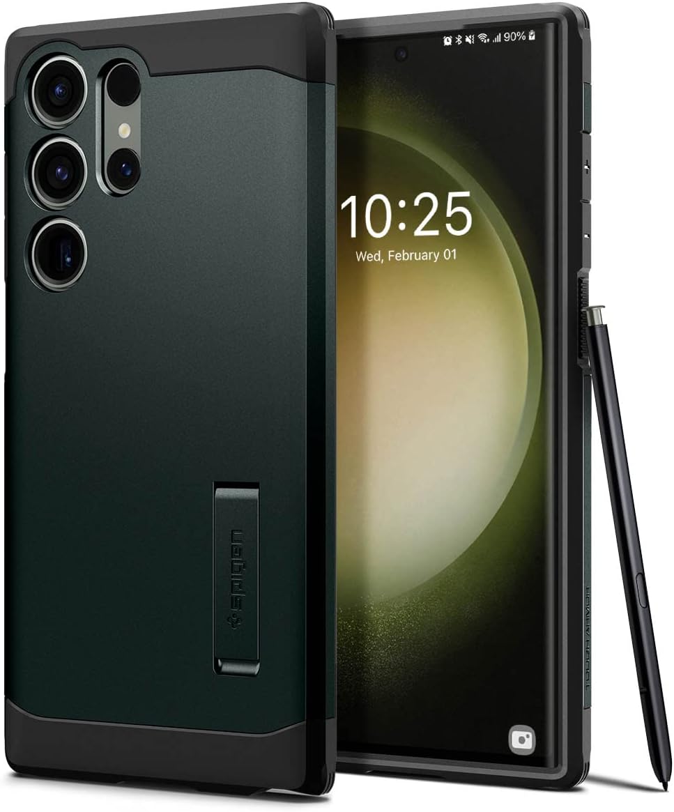 Go, Go! Limited-Time Discounts! Spigen Tough Armor Phone Case for Samsung Galaxy S23 Ultra 5G - Abyss Green. Act Now! Ends Tonight! Extra 19% Off. Your Exclusive Discount Awaits!