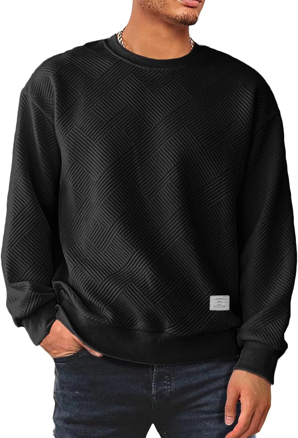 Limited-Time Promo! Shop Now for Dokotoo Men's Crewneck Sweatshirts at 30% Off