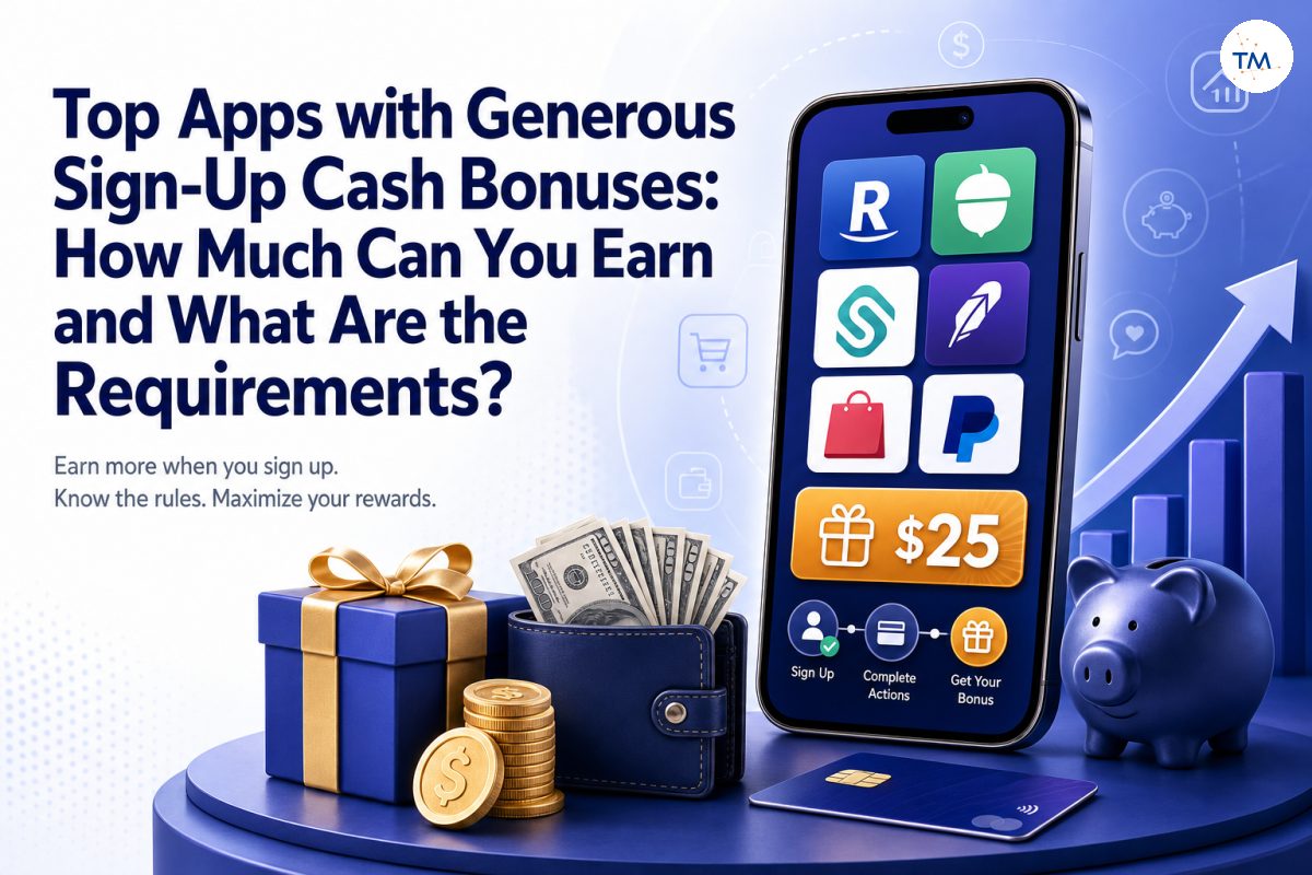 Top Apps with Generous Sign-Up Cash Bonuses: How Much Can You Earn and What Are the Requirements?