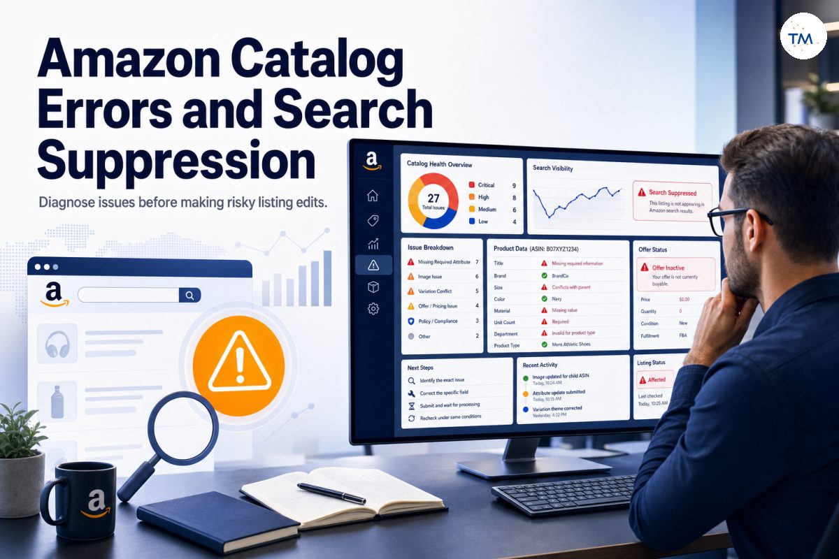 Amazon Catalog Errors and Search Suppression