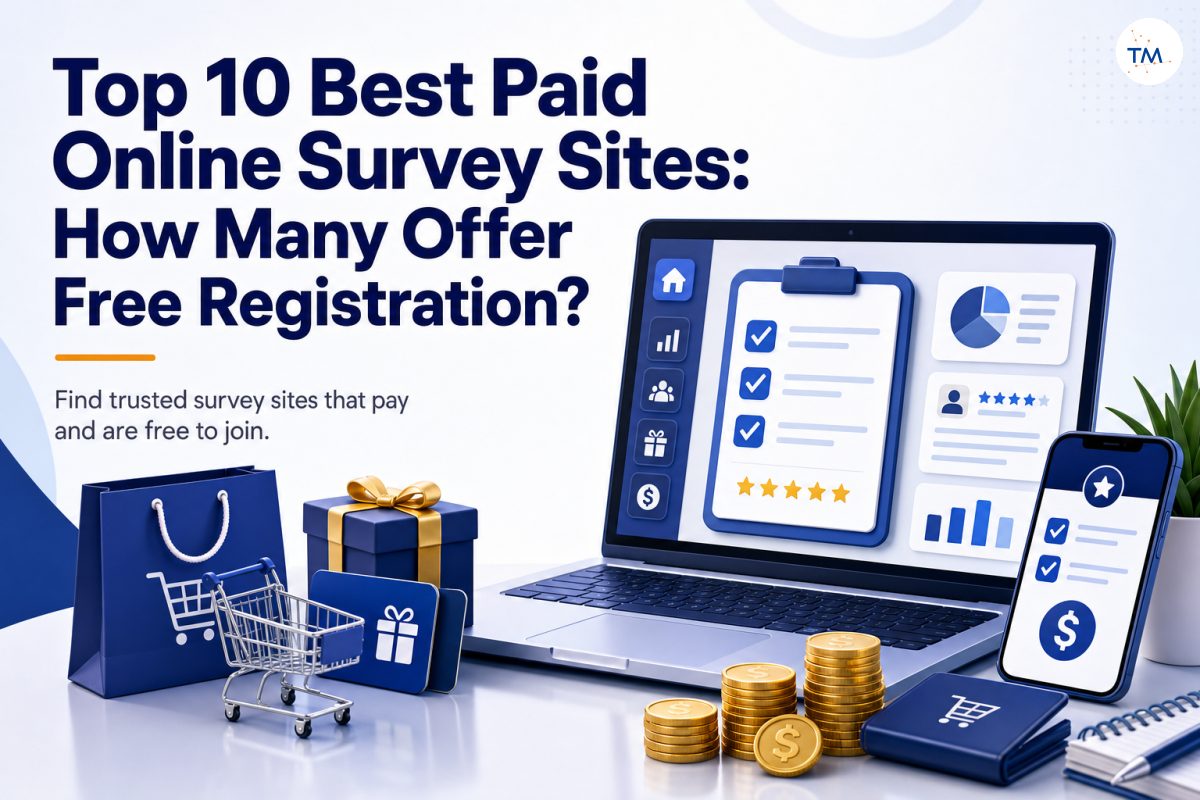 Top 10 Best Paid Online Survey Sites: How Many Offer Free Registration?