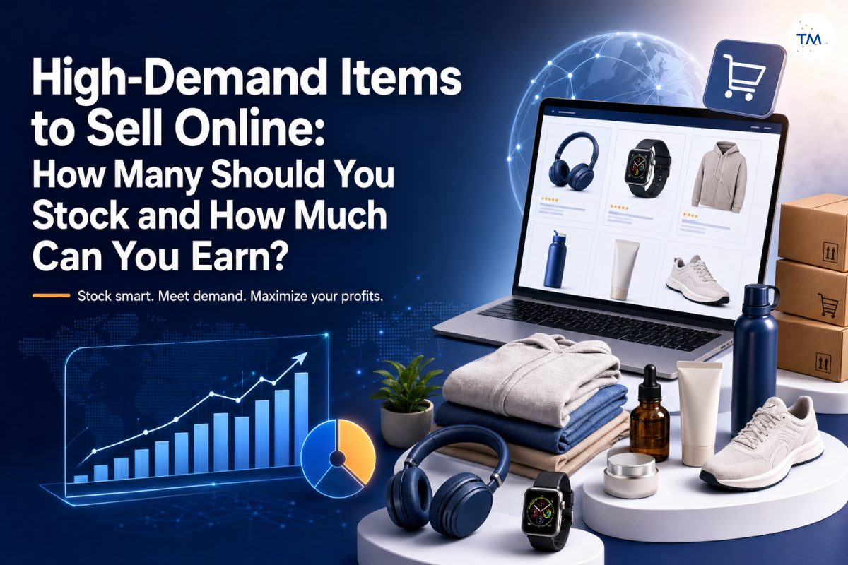 High-Demand Items to Sell Online: How Many Should You Stock and How Much Can You Earn?