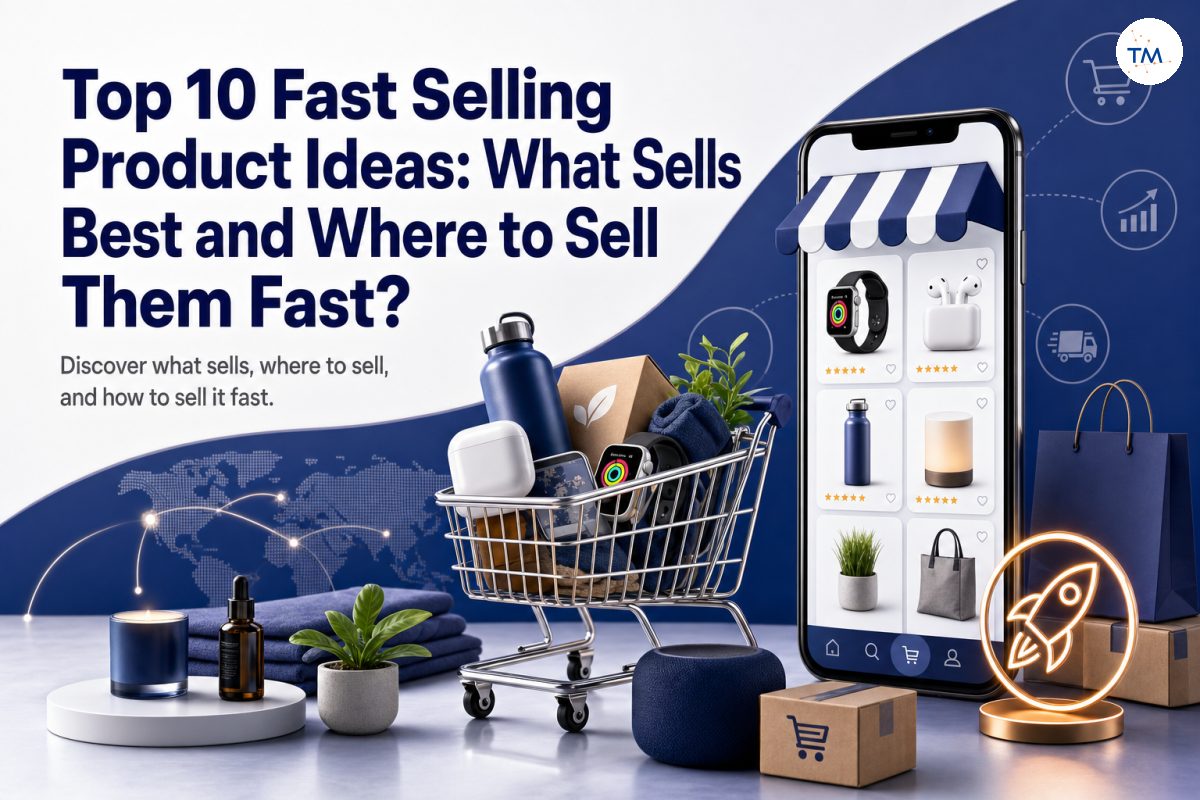 Top 10 Fast Selling Product Ideas: What Sells Best and Where to Sell Them Fast?