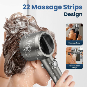 Filtered Shower Head with Handheld,High Pressure S...