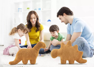 3 Packs Dino Nugget Pillow Plush, 18 inches Dinosa...