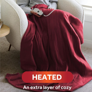 Sunbeam Royal Ultra Cabernet Heated Personal Throw...