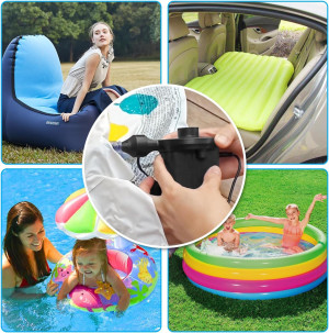 Newpol Inflatable Bed Pump, Electric Air Pump(100...