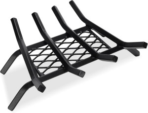 G GOOD GAIN Fireplace Grate with Ember Retainer, 1...