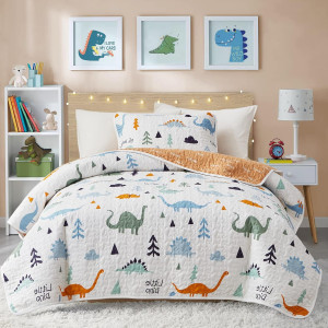 Joyreap 3-Piece Cotton Quilt Set Full/Queen, Cute...