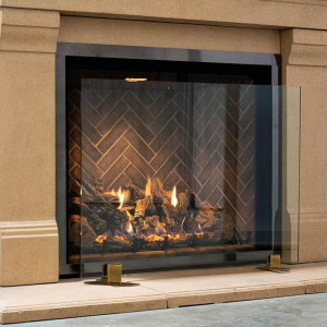 AMS Fireplace | Manhattan Modern Freestanding Fram...