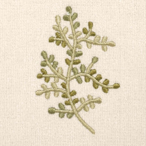 Avanti Linens Greenwood Fingertip Towel, Ivory, 18...