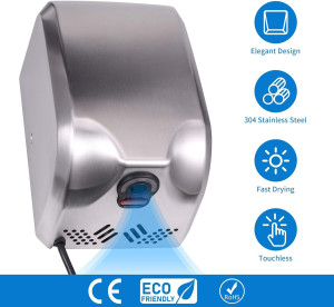 Goetland 304 Stainless Steel Hand Dryer Commercial...