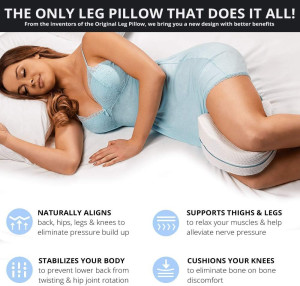 Contour Legacy Leg & Knee Foam Support Pillow - So...