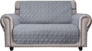 Ameritex Loveseat Cover Water-Resistant Quilted Fu...