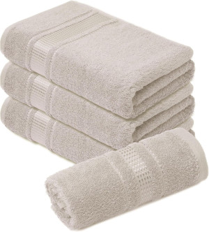 Fingertip Towels 4 Pack, 100% Turkish Cotton, Smal...