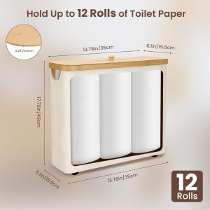 Toilet Paper Storage 30L - Waterproof Toilet Paper...