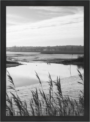 MCS Museum Poster Frame 20x28 Onyx, Vertical & Hor...