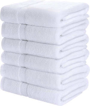 Utopia Towels 6 Pack Bath Towel Set (24 x 48 Inche...
