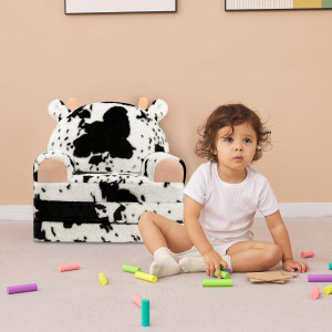 Toddler Chair Plush with Removable Cover, Kids Sof...
