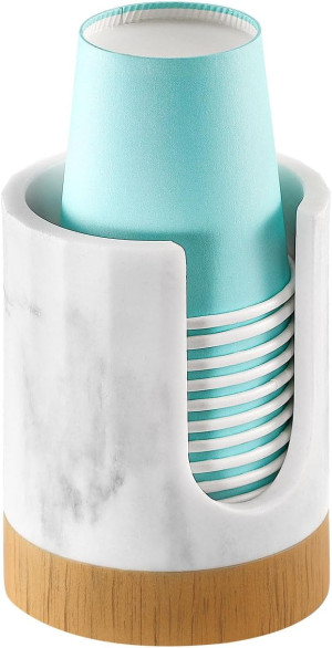 Luxspire Bathroom Cup Dispenser, 3oz Dixie Cup Dis...