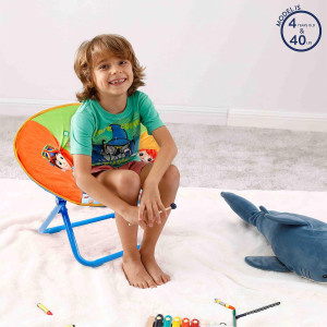 Idea Nuova Cocomelon Saucer Chair, Relaxing, Folda...