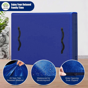 Cosy Family Mattress Bags for Moving with 8 Handle...