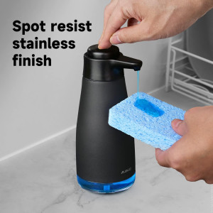 AIKE 15oz Liquid Soap Dispenser for Dish and Hand...