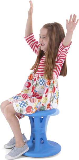 Simplay3 14" Play Around Wiggle Chairs 2-Pack, Kid...