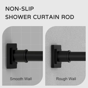 Shower Curtain Rod Adjustable 31-79", Anti-Rust Sh...