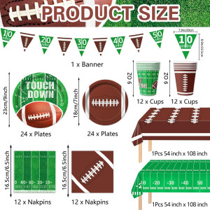 Football Party Decorations Football Party Supplies...