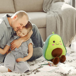 16.5 Inch Snuggly Stuffed Avocado Fruit Soft Plush...