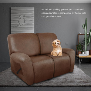 molasofa Recliner Loveseat Covers - Leather Like L...