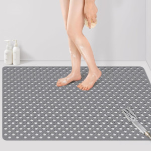 Yolife Large Shower Mat, 47 x 32 inch Non Slip Sho...