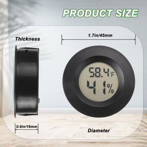 Mini Hygrometer Thermometer Digital Humidity Meter...