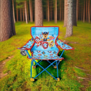 Paw Patrol Kids Camping Chair, Camp Fold N Go Chai...